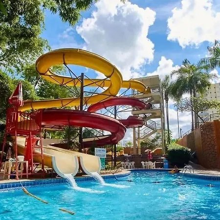 Golden Dolphin Grand Hotel - Apartamento Com Vista Caldas Novas Exterior photo